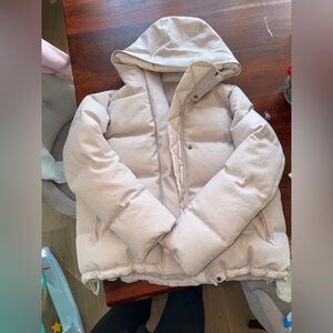 Lululemon Wunder Puff Jacket *Wool Heathered Light Chrome